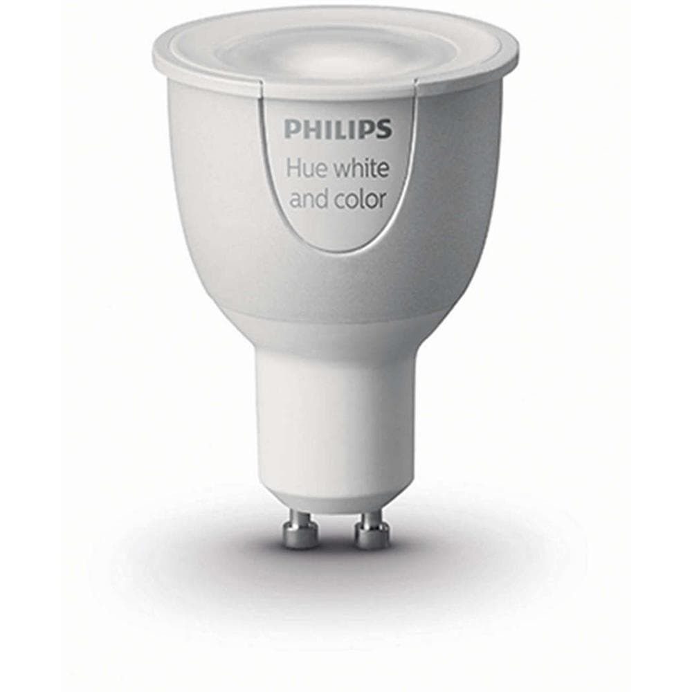 HueWCA 6,5W GU10 biela/farebná PHILIPS