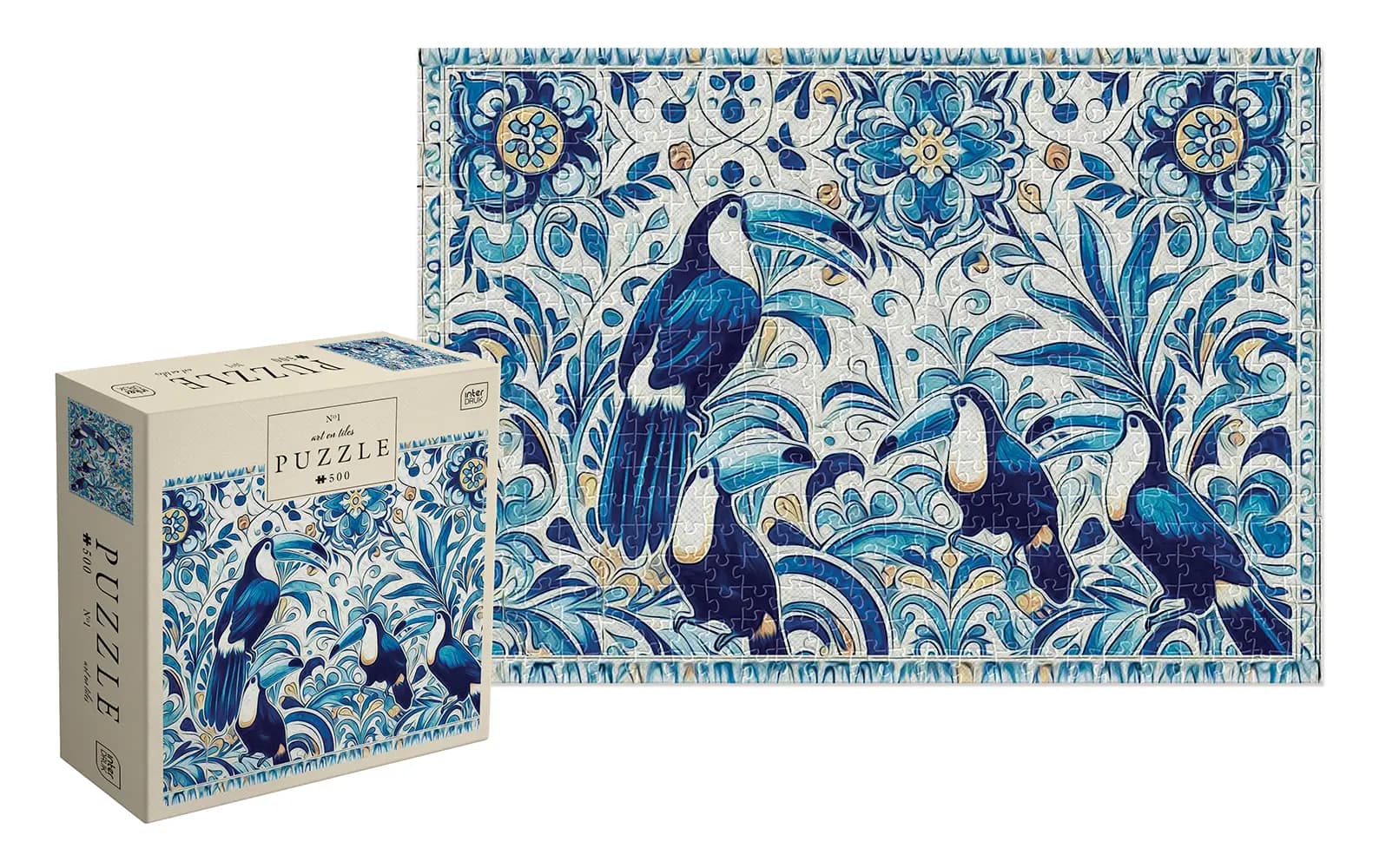 Interdruk - Puzzle Art on Tiles - 500 dielov