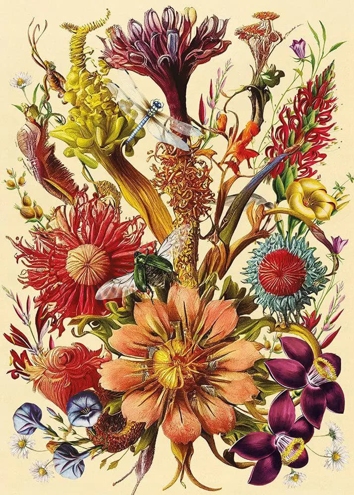 Interdruk - Puzzle Fairytale bouquet - 1000 dielov