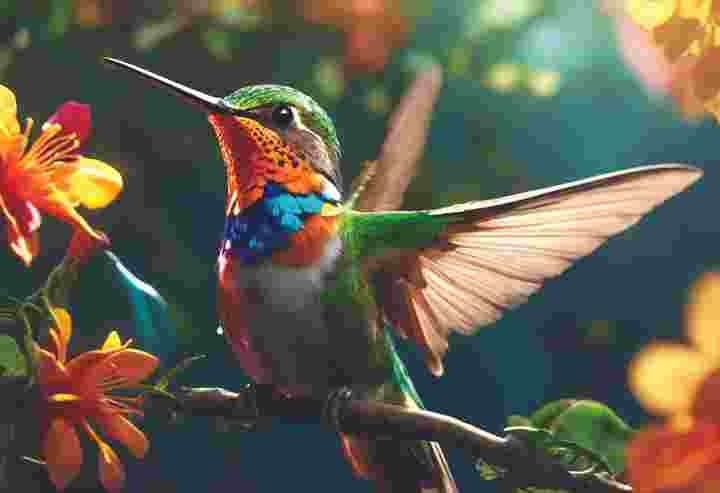 Interdruk - Puzzle Humming Bird - 250 dielov