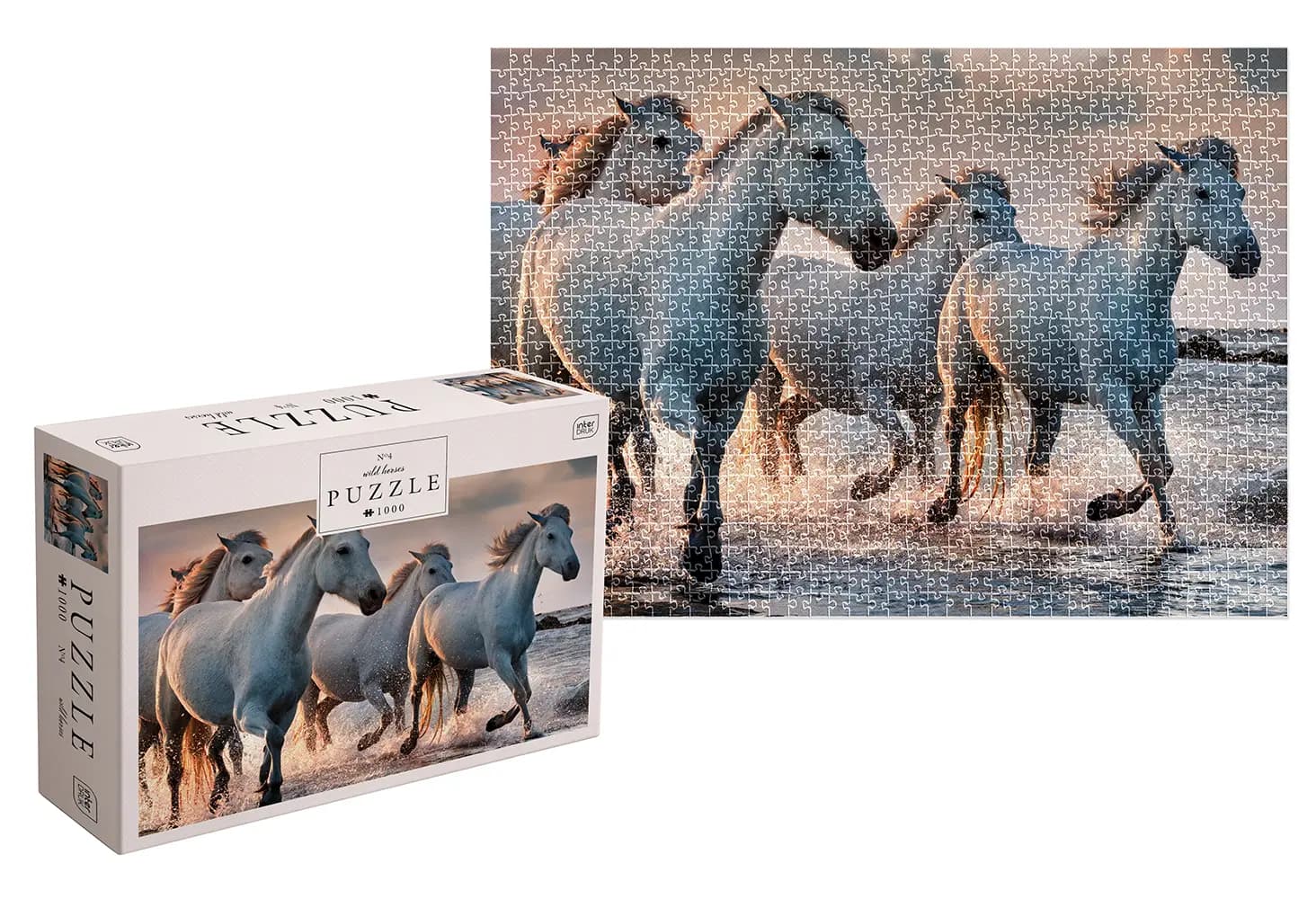 Interdruk - Puzzle Wild horses - 1000 dielov