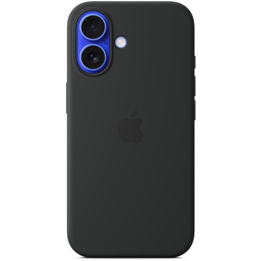 iPhone 16 Silicone Case MS Black APPLE