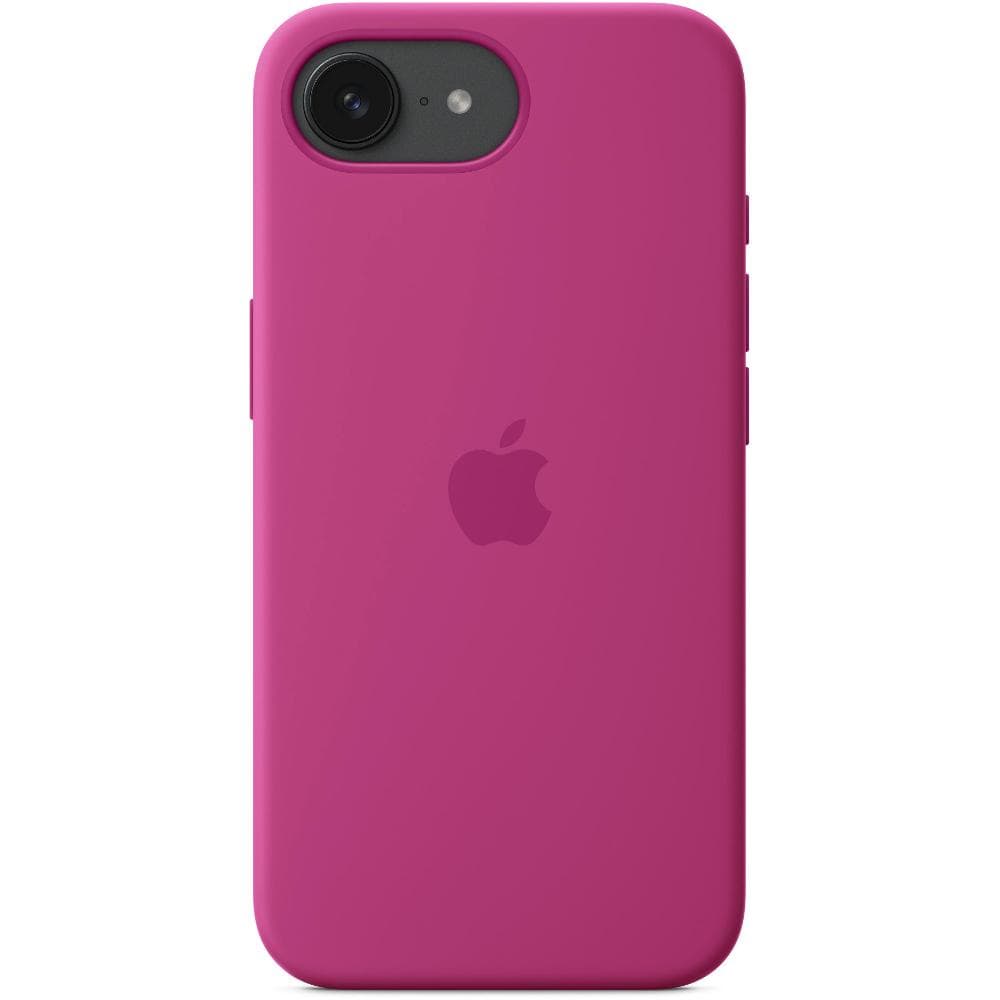iPhone 16e Silicone Case Fuchsia APPLE