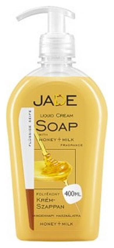 Jade tekuté mydlo krémové-pumpa 400ml Honey+Milk