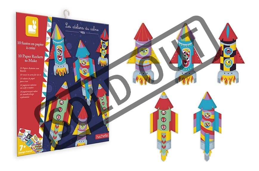 JANOD Mini origami Rakety
