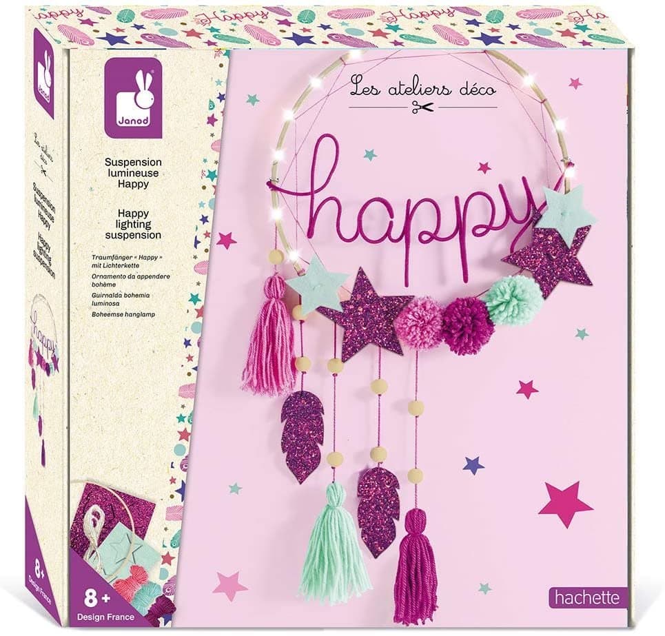 JANOD Světelný lapač snů Happy Maxi Deco