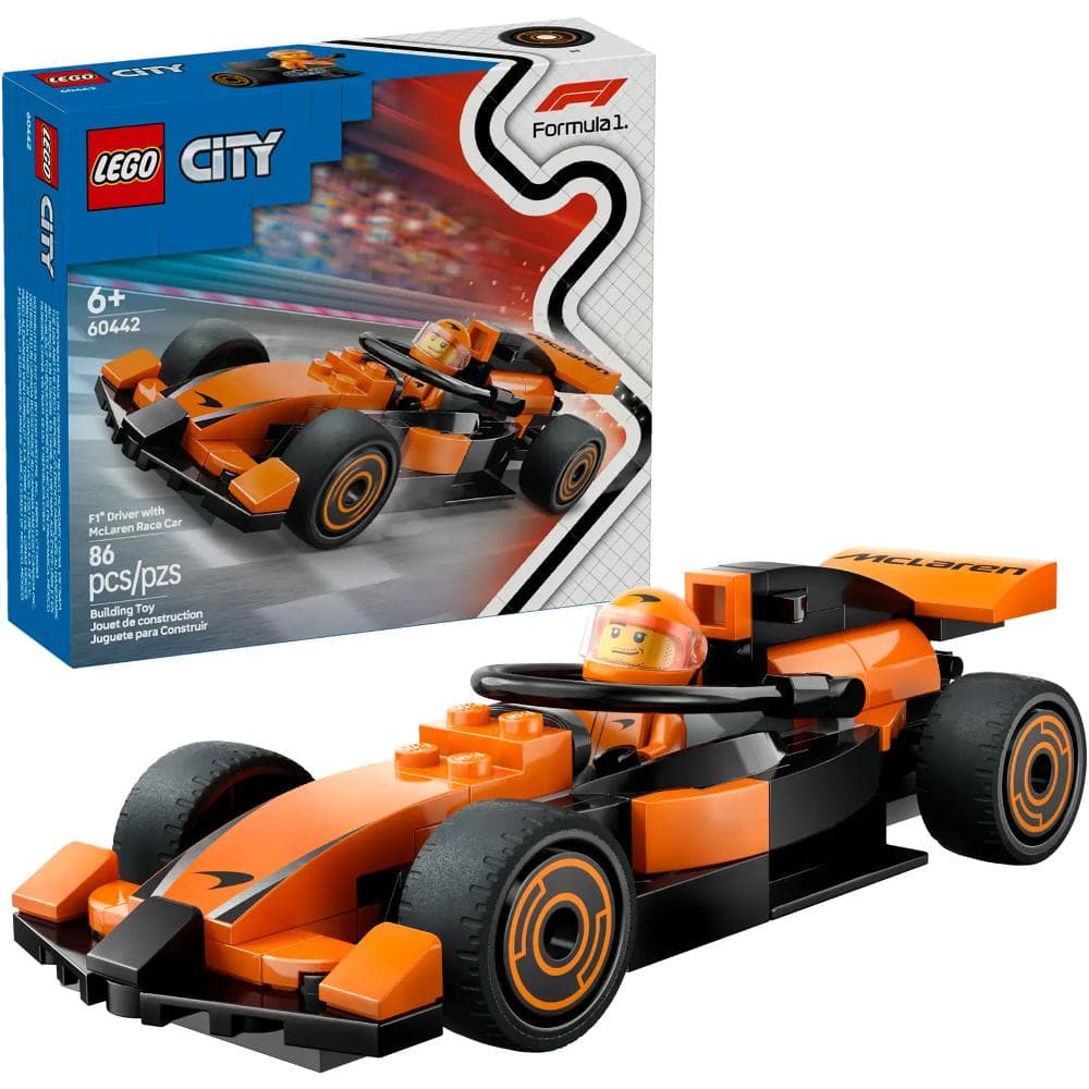 Jazdec F1 s pretek. autom McLaren 60442