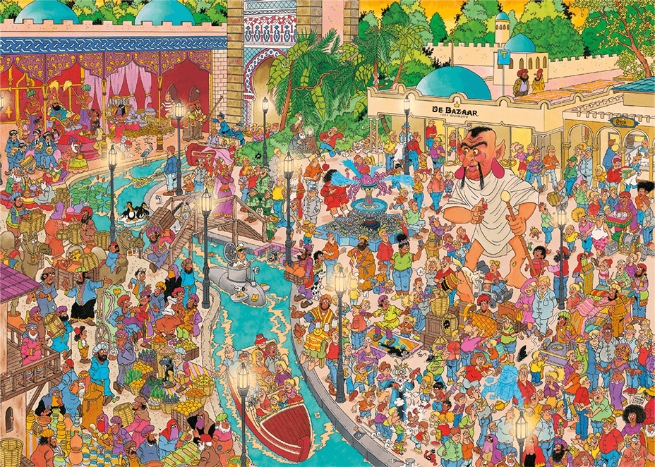 JUMBO Puzzle JvH Fata Morgana 1000 dílků