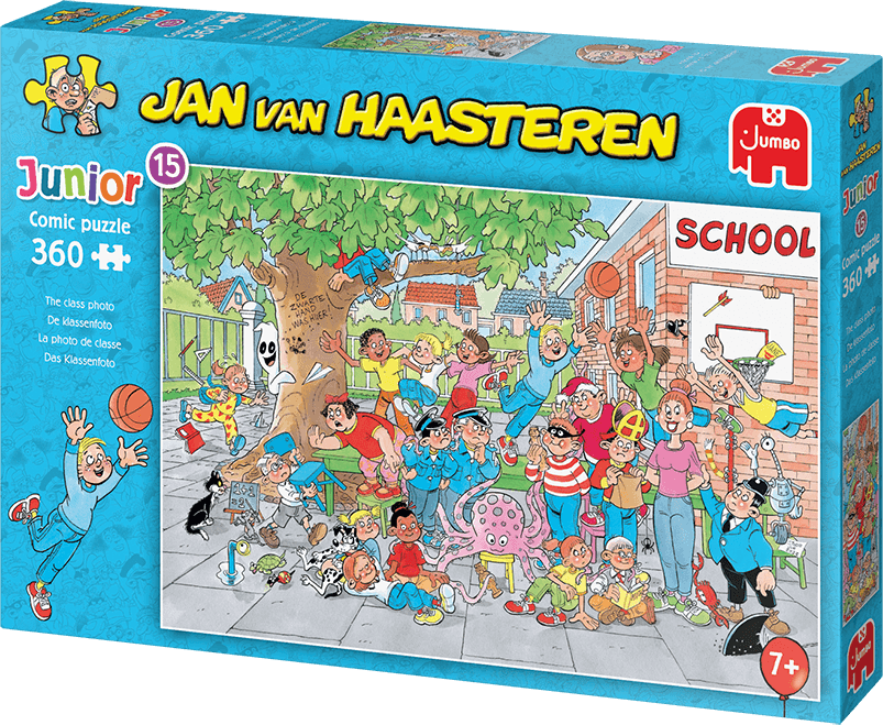 JUMBO Puzzle JvH Junior 15: Třídní foto 360 dílků