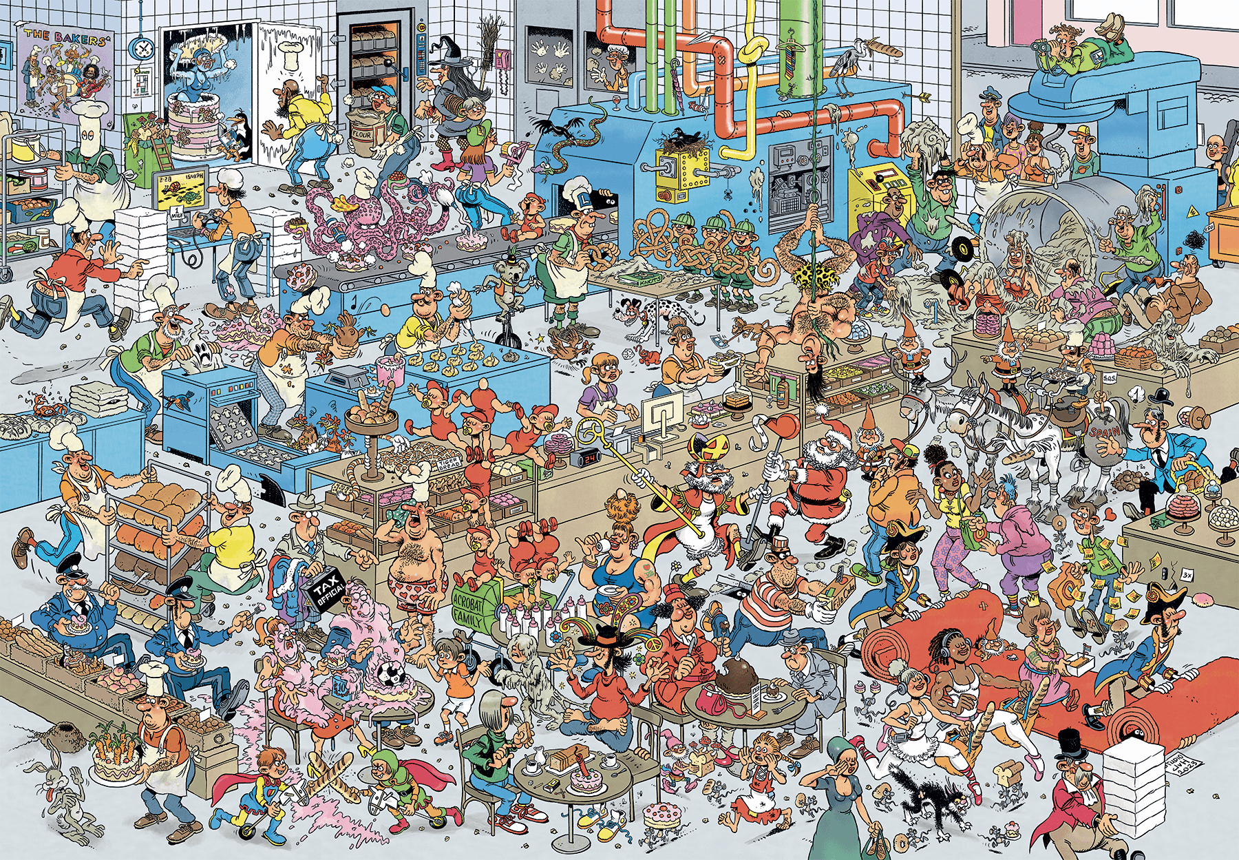JUMBO Puzzle JvH Pekařství 2000 dílků