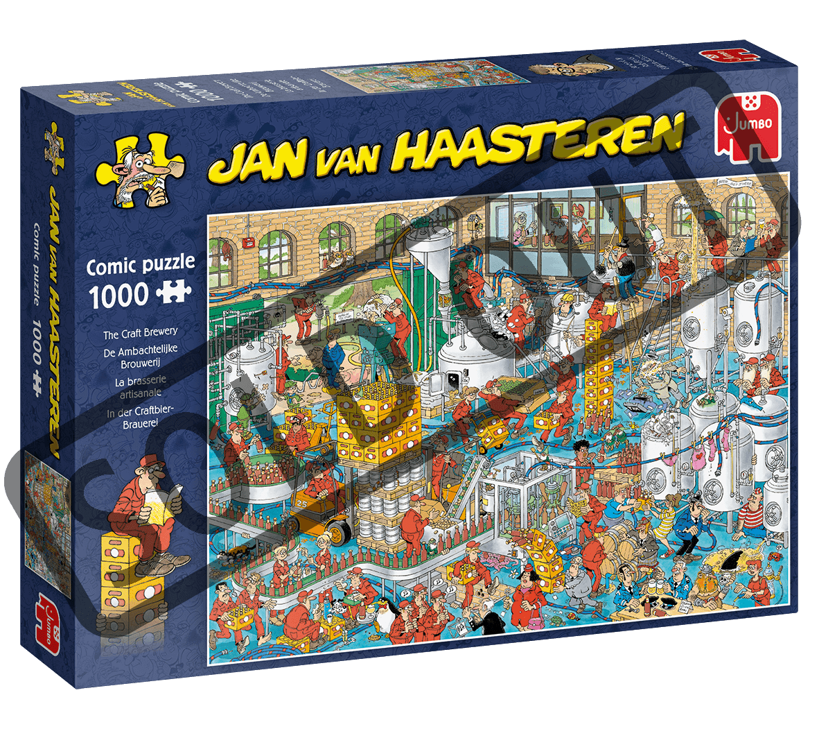 JUMBO Puzzle JvH Řemeslný pivovar 1000 dílků