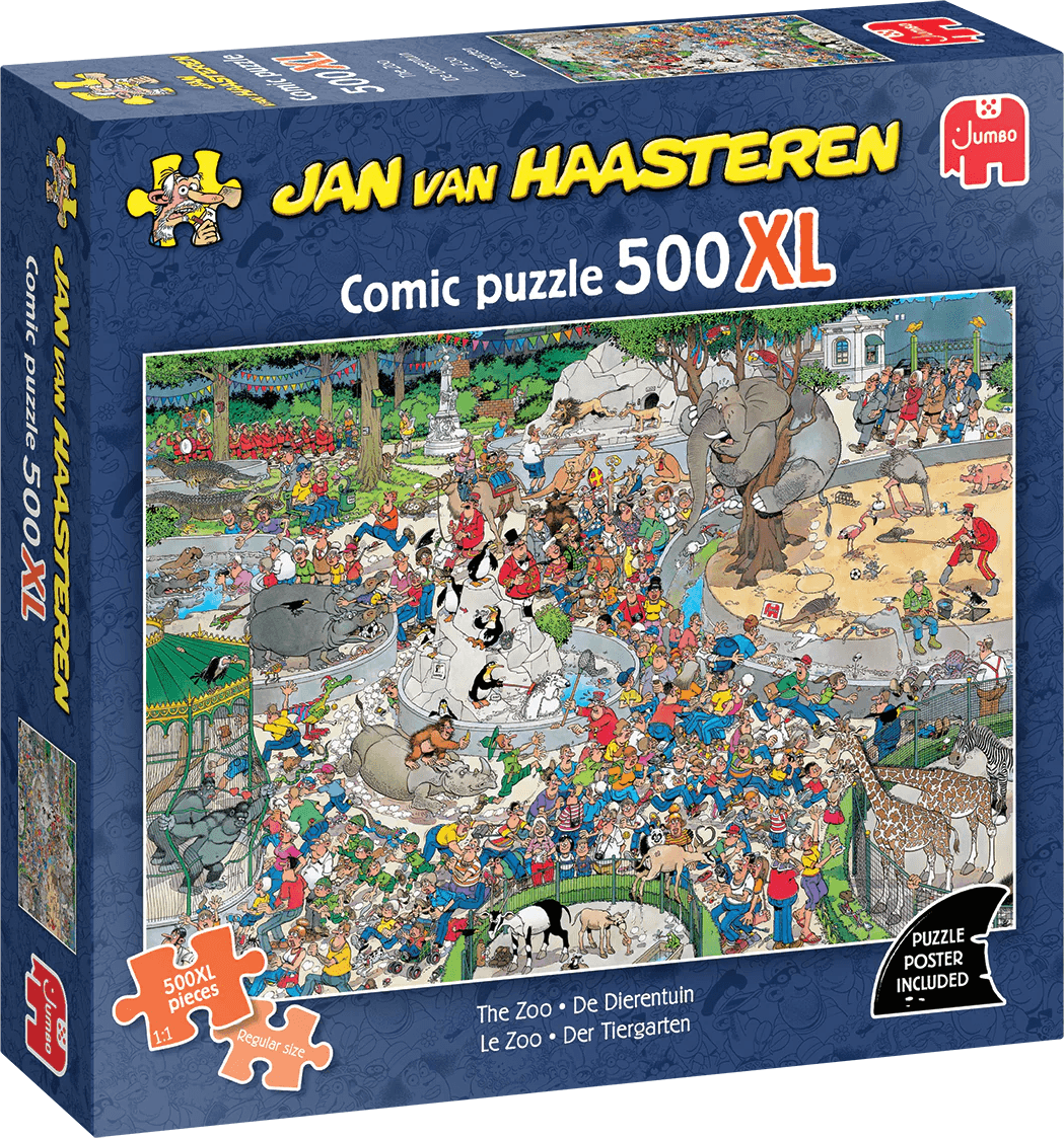 JUMBO Puzzle JvH Zoo XL 500 dílků