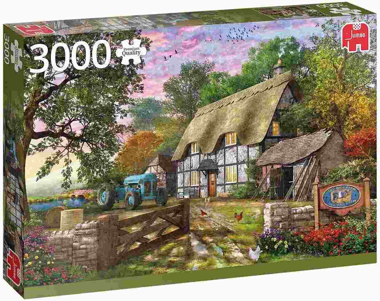 Jumbo - Puzzle The Farmhouse - 3000 dielov
