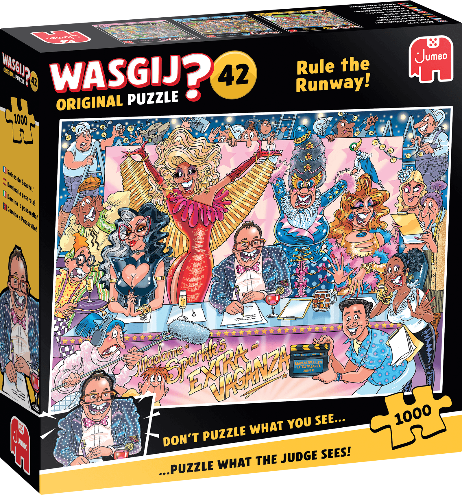 JUMBO Puzzle WASGIJ 42: Ovládni molo 1000 dílků