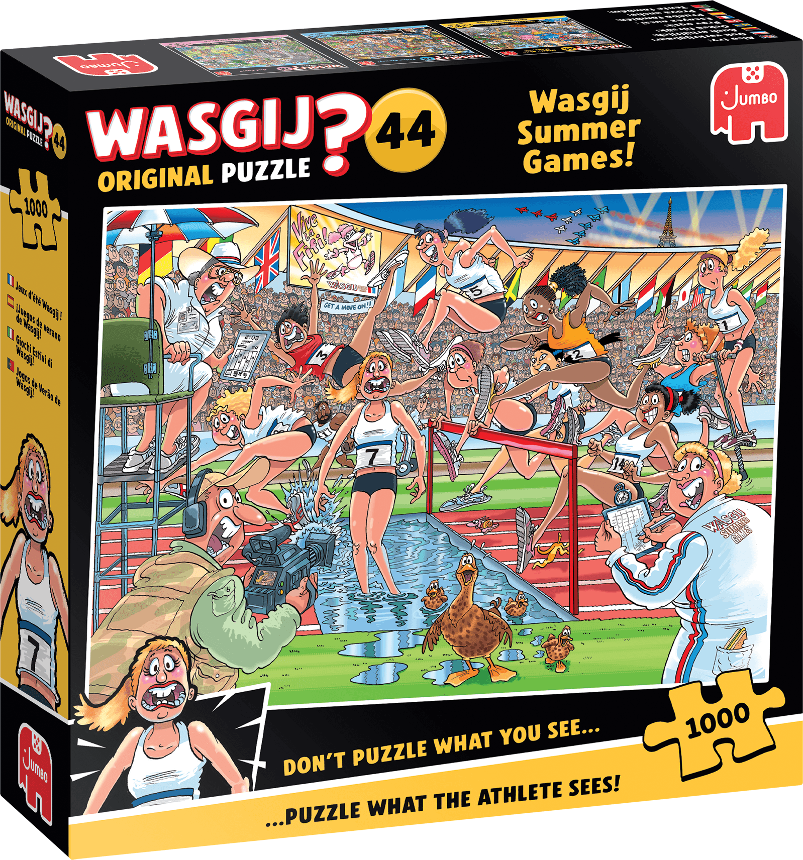 JUMBO Puzzle WASGIJ 44: Letní hry 1000 dílků