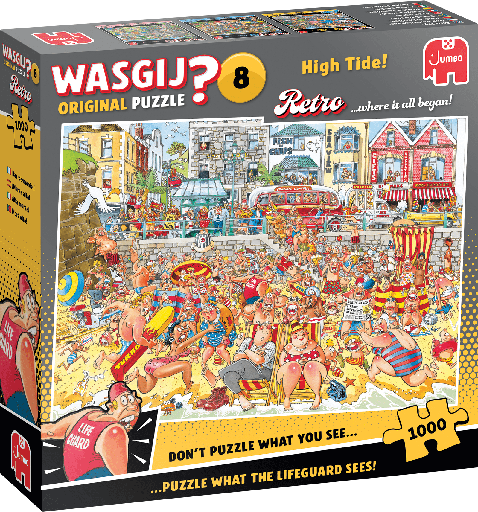 JUMBO Puzzle WASGIJ 8: Příliv 1000 dílků