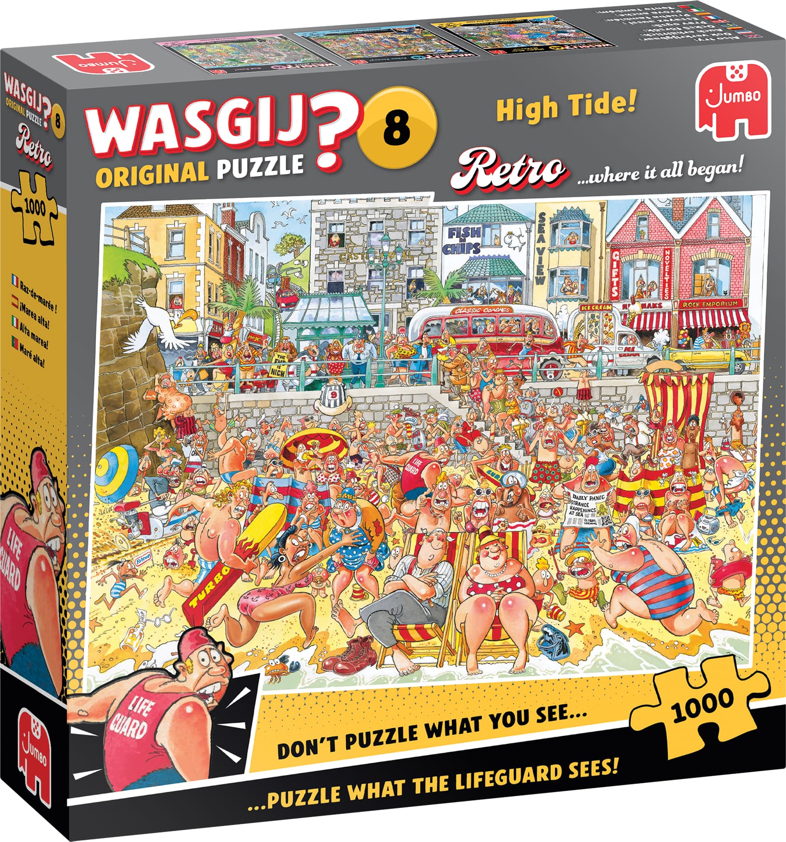 Jumbo - Puzzle Wasgij: High Tide - 1000 dielov