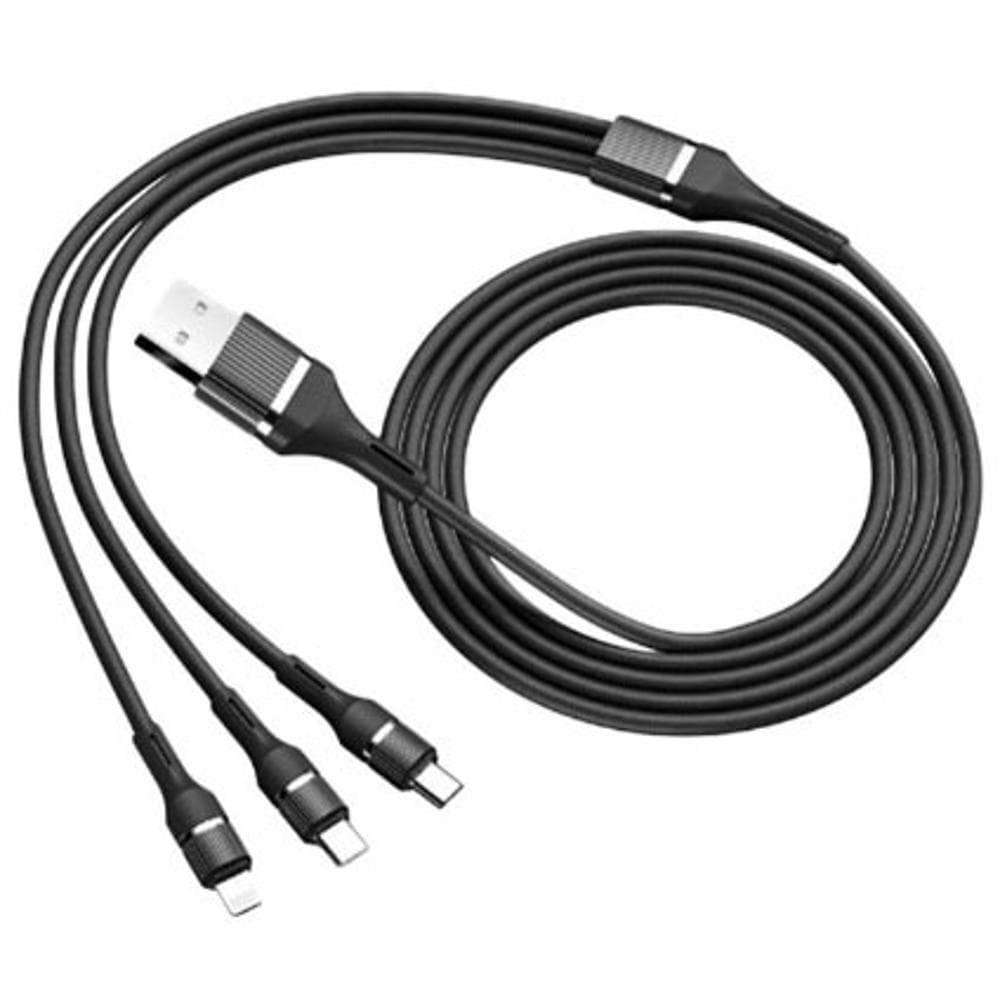 KAB-0258-STU-3V1BK USB 1,2m 60W
