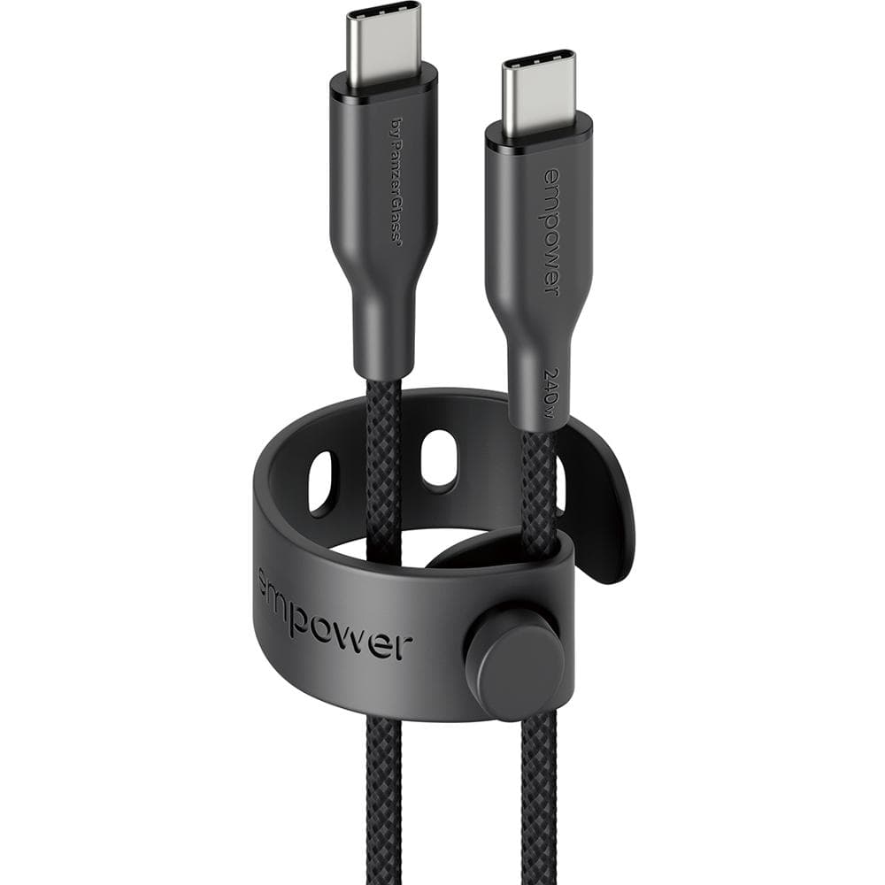 Kábel USB-C 240W 1,2m čierna PANZERGLASS