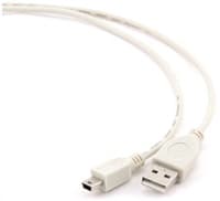 Kábel USB GEMBIRD 2.0 Kábel A-Mini B (5pin) 1,8 m