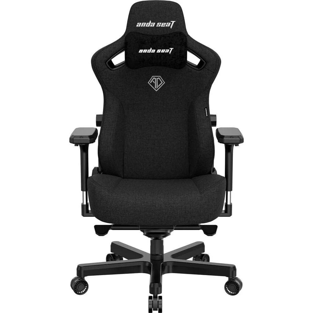 Kaiser 3 L fabric Black ANDASEAT