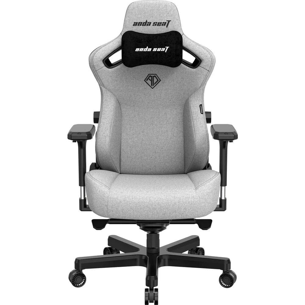 Kaiser 3 L fabric Gray ANDASEAT