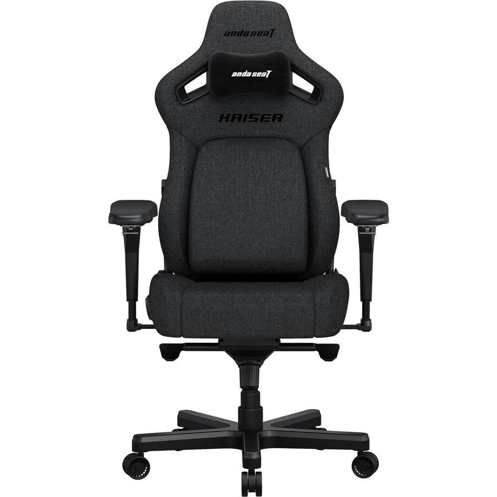 Kaiser 4 L Fabric Dark gray ANDASEAT