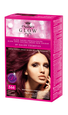 Kallos Glow farba na vlasy fialová 566