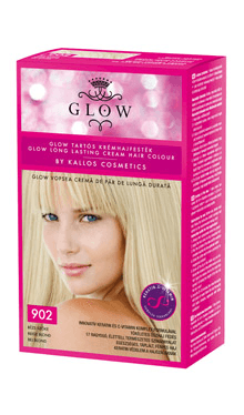 Kallos Glow farba na vlasy popolavý blond 902