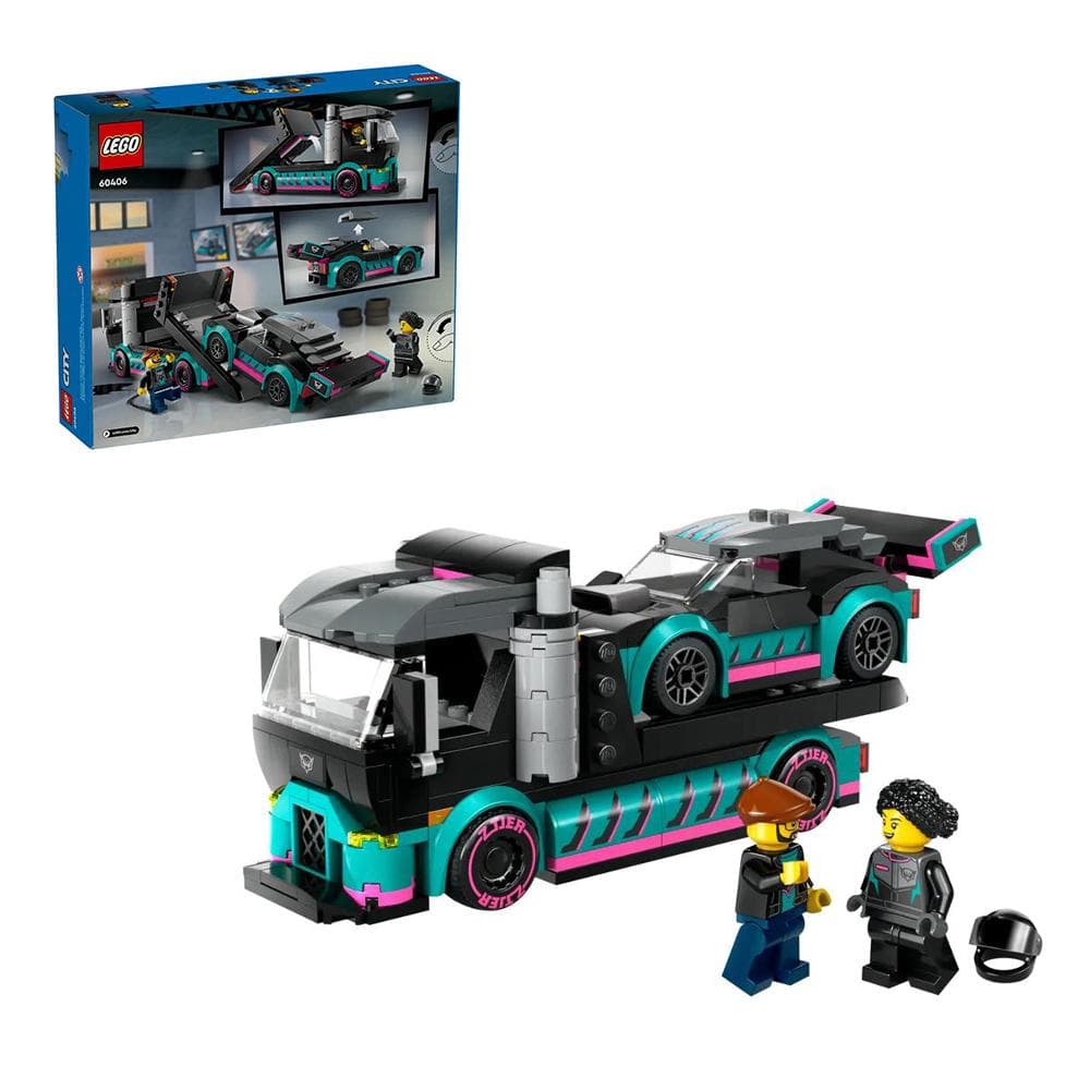 Kamión s pretekárskym autom 60406 LEGO