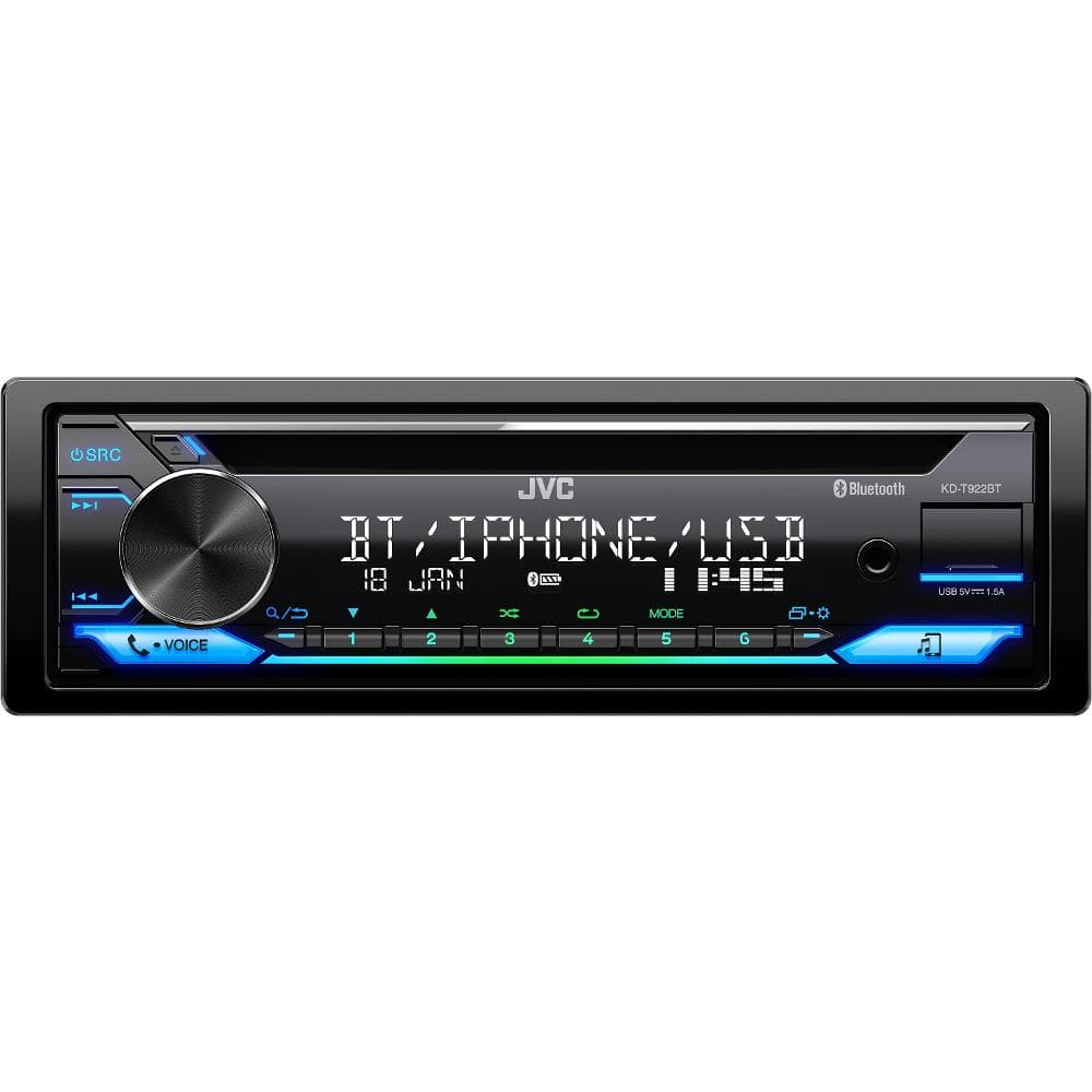 KD-T922BT autorádio s CD/MP3/BT JVC