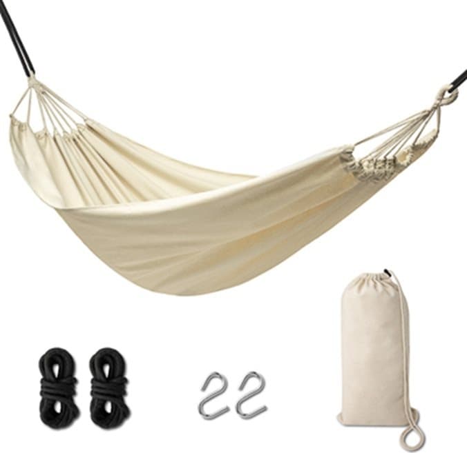 KIK Houpací síť Boho Ecru