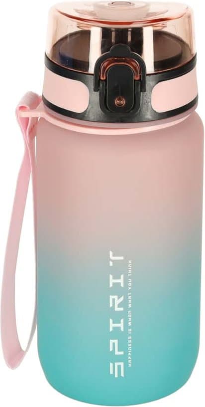 KIK Láhev na vodu 600 ml Pink-Blue