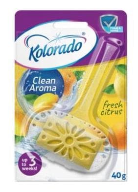 Kolorado WC blok Clean Aroma Čerstvý Citrus 40g