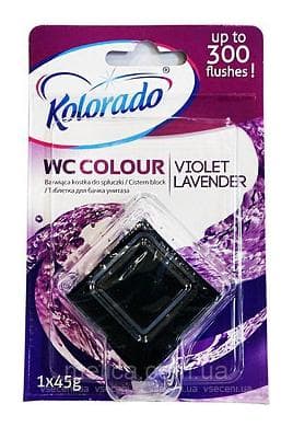 Kolorado WC čistiaca kocka fialová levanduľa 45g