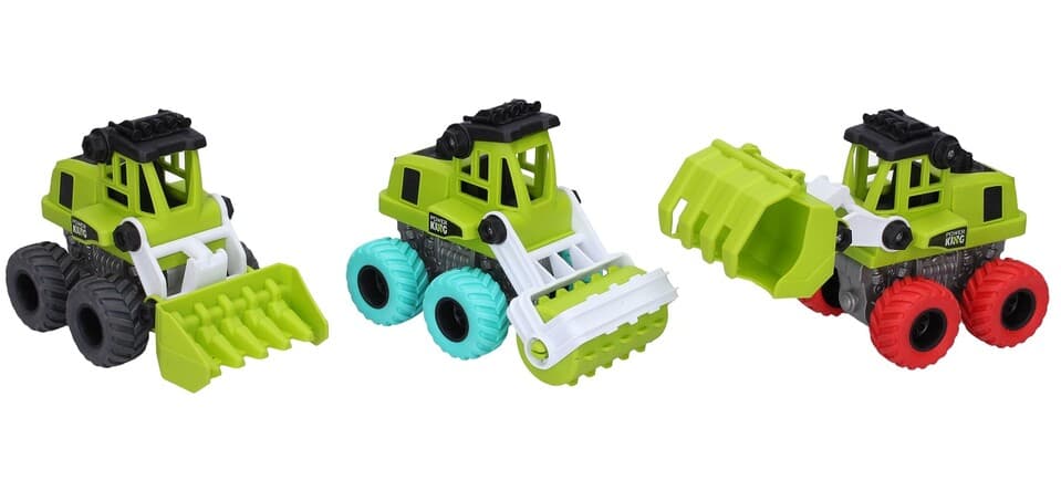 Kombajn pre malých farmárov 14cm - červená