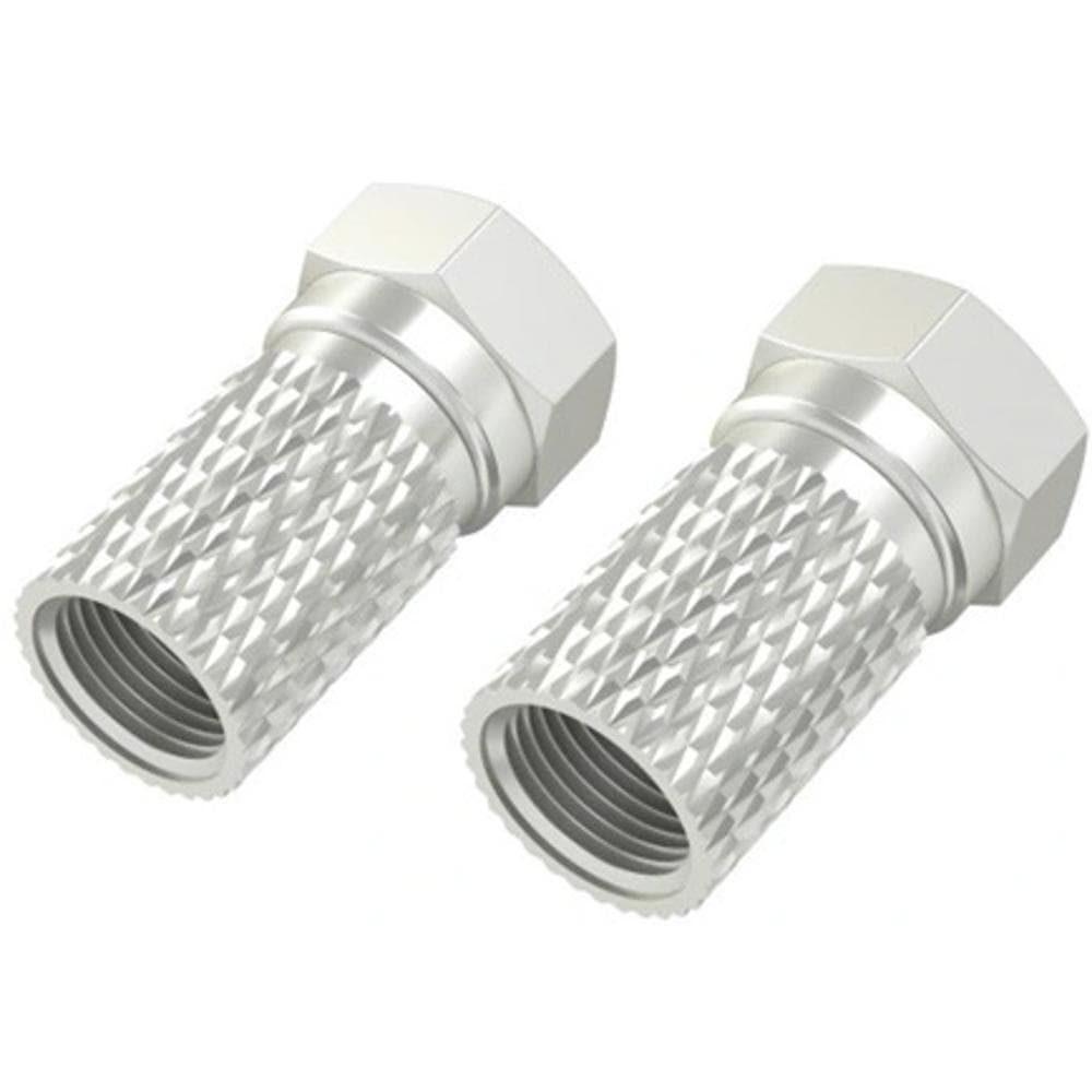 Konektor F-vidlica 6,5 mm (2 ks) Hama