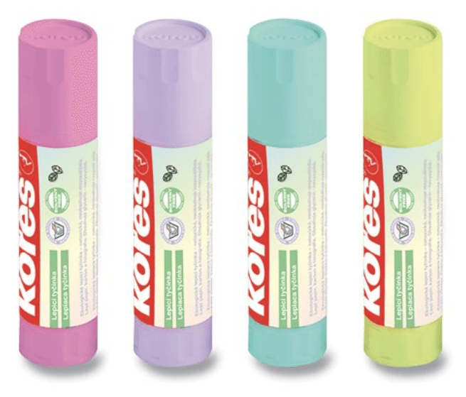 KORES Lepidlo tuhé PASTEL 20g 1ks (mix)