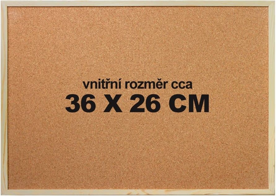 Korková podložka pod puzzle Victoria 36x26cm