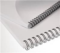 Kovové chrbty (3/1") 6,9 čierna