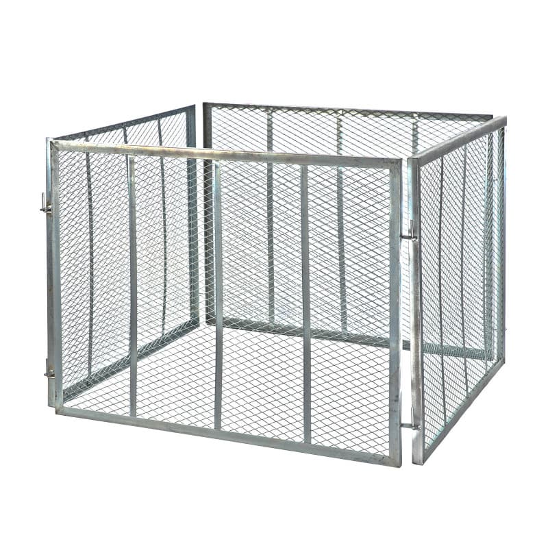 Kovový kompostér 108x108x81 cm