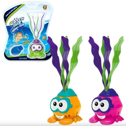 Krab na potápanie s efektmi 16cm - oranžová