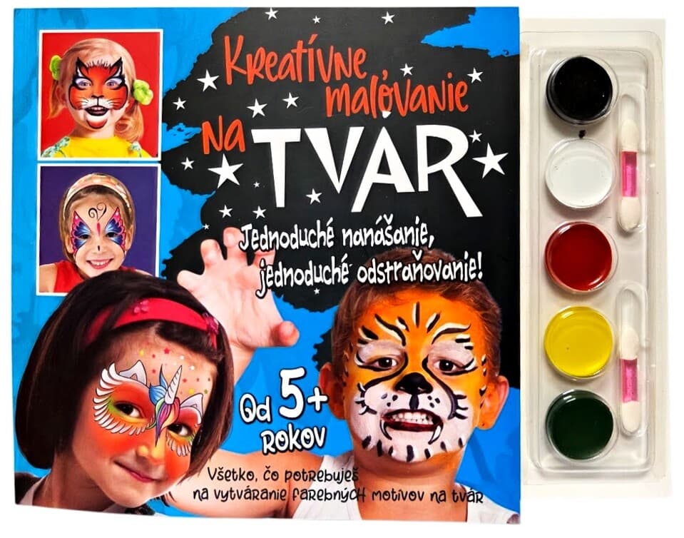 Kreatívne maľovanie na tvár