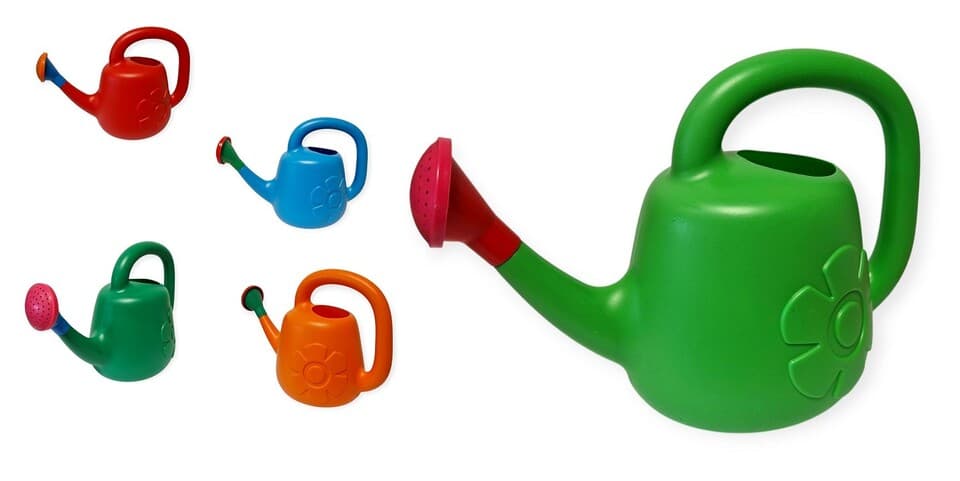 Krhlička s kvetinkou 28cm - bledo-zelená