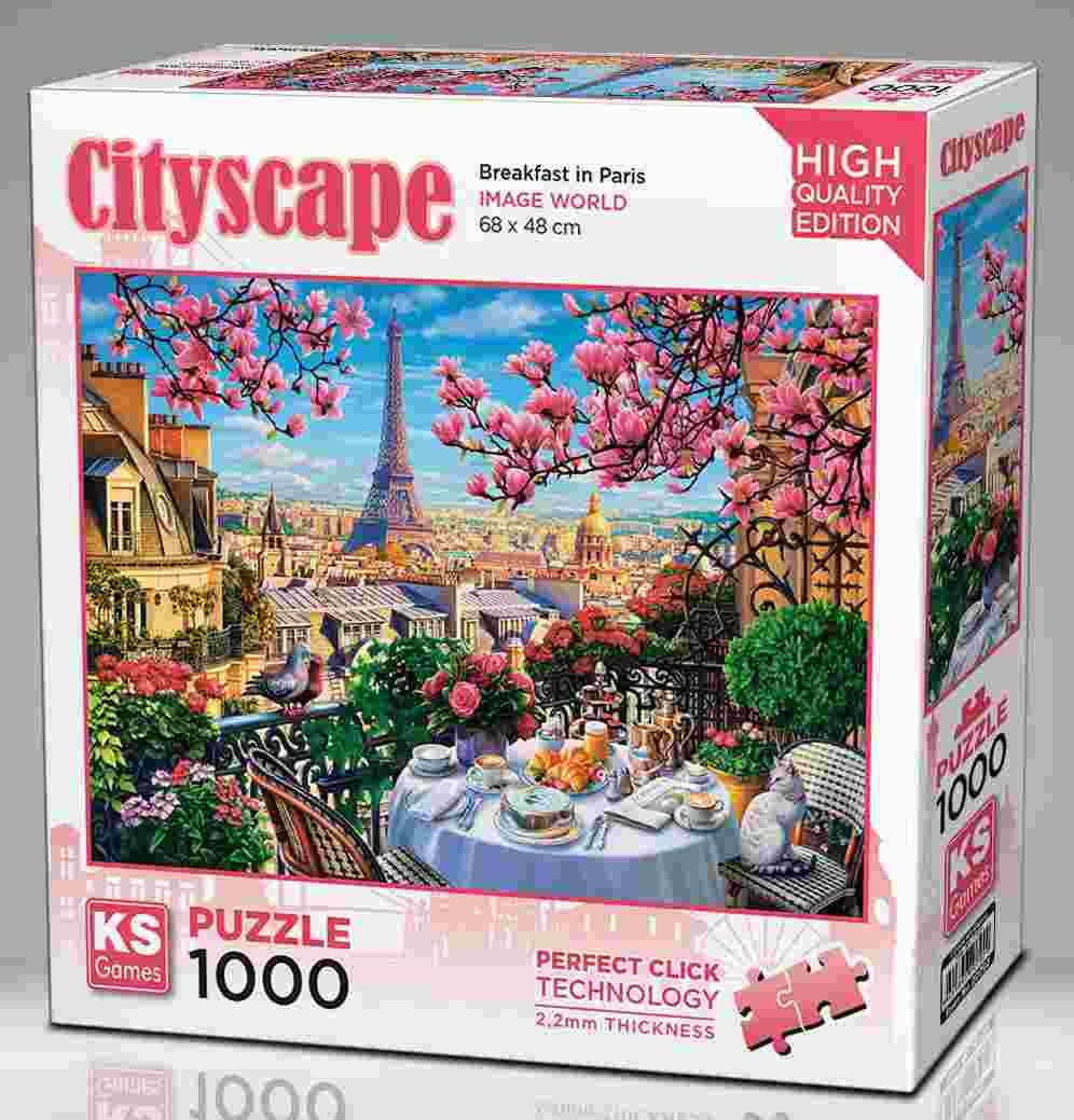 KS Games - Puzzle Breakfast In Paris - 1000 dielov