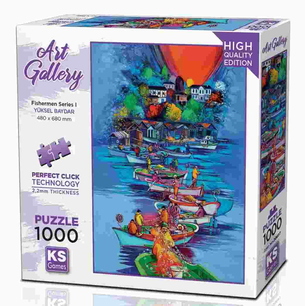 KS Games - Puzzle Fishermen Series I - 1000 dielov