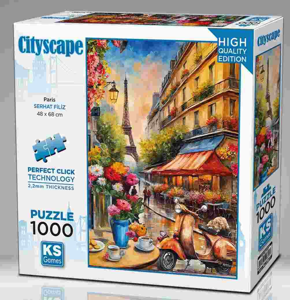 KS Games - Puzzle Paris - 1000 dielov