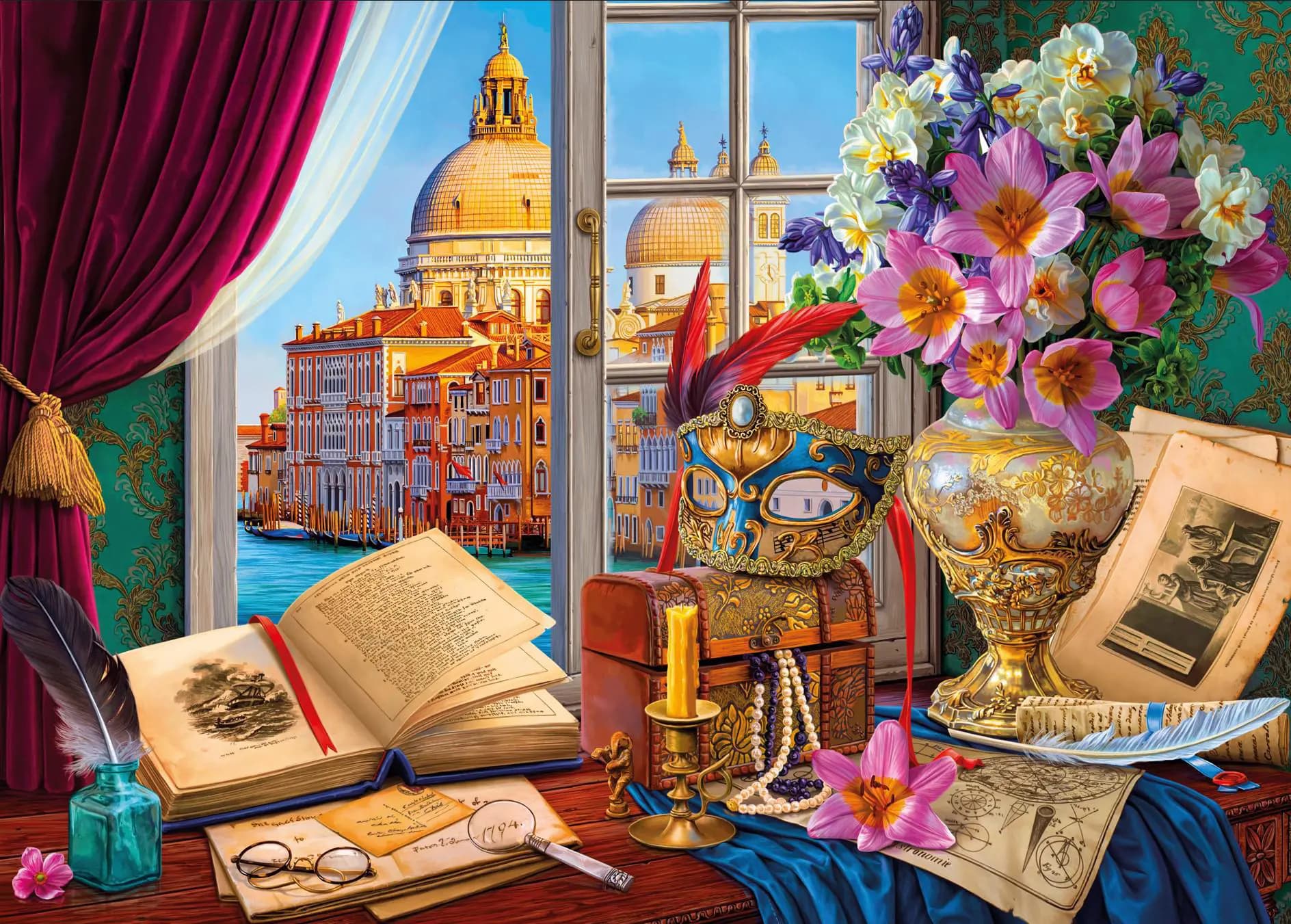 KS Games - Puzzle Venice Still Life - 500 dielov