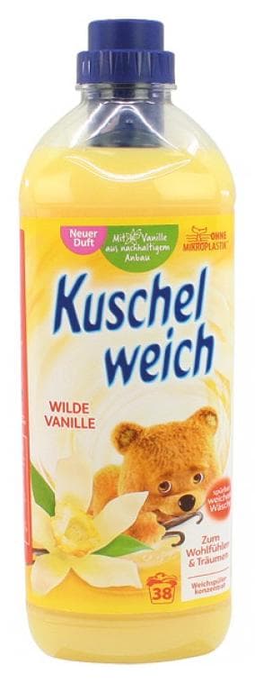 Kuschelweich 1000ml Wilde Vanille žlté