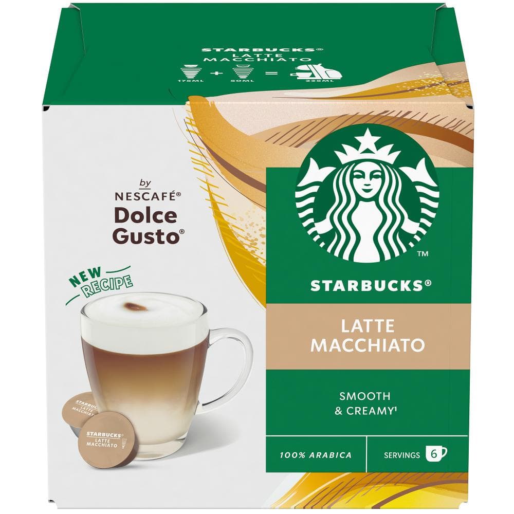 LATTE MACCHIATO 12Kaps. 129g STARBUCKS